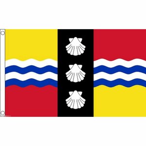 海外限定 国旗 ベッドフォードシャー イングランド イギリス 英国 特大フラッグ