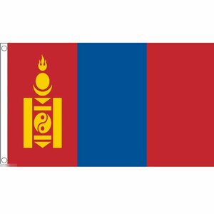 海外限定 国旗 モンゴル国 特大フラッグ