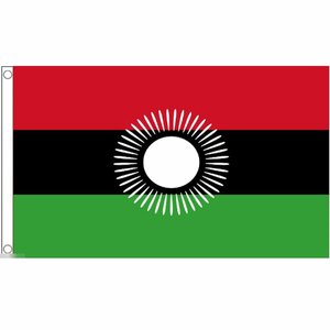 海外限定 国旗 マラウイ共和国 旧国旗 特大フラッグ