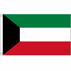 海外限定 国旗 クウェート国 中東 西アジア 特大フラッグ