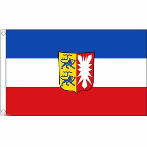 海外限定 国旗 シュレースヴィヒ ホルシュタイン州 ドイツ 州旗 特大フラッグ