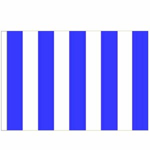 海外限定 国旗 ストライプ 縞 しま 青 白 ブルー ホワイト 特大フラッグ