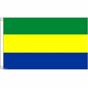 海外限定 国旗 ガボン共和国 特大フラッグ