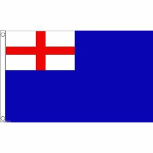 海外限定 国旗 イングランド ブルー エンサイン 特大フラッグ