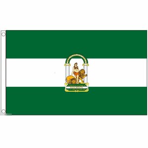 海外限定 国旗 アンダルシア州 スペイン 特大フラッグ