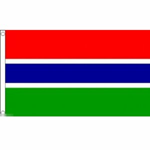 海外限定 国旗 ガンビア共和国 特大フラッグ