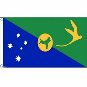 海外限定 国旗 クリスマス島 オーストラリア連邦領 特大フラッグ