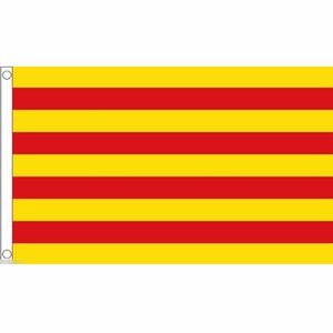 海外限定 国旗 カタルーニャ共和国 特大フラッグ