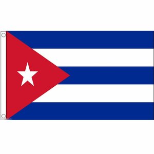 海外限定 国旗 キューバ共和国 カリブ海 特大フラッグ