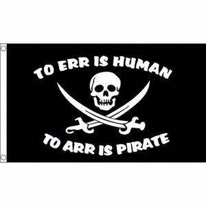 海外限定 国旗 海賊旗 パイレーツ スカル 骸骨 ドクロ クロスサーベル 特大フラッグ