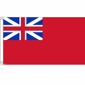 海外限定 国旗 イングランド 英国 イギリス レッド エンサイン 海上旗 特大フラッグ