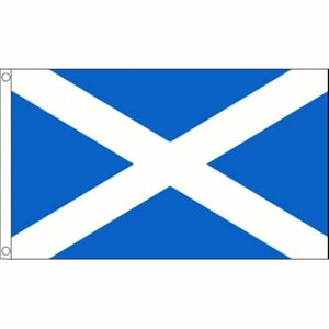 海外限定 国旗 スコットランド 聖アンデレ十字 セント アンドリュー クロス 特大フラッグ
