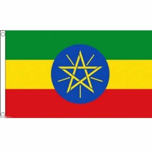 海外限定 国旗 エチオピア連邦民主共和国 特大フラッグ