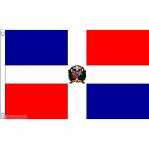海外限定 国旗 ドミニカ共和国 カリブ海 特大フラッグ