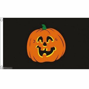 海外限定 国旗 ハロウィン ハロウィーン カボチャ かぼちゃ 南瓜 キュート 特大フラッグ