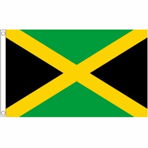 海外限定 国旗 ジャマイカ カリブ海 特大フラッグ