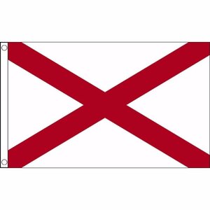 海外限定 国旗 アラバマ州 アメリカ 州旗 特大フラッグ