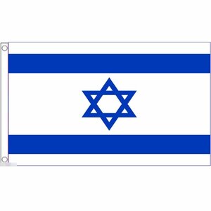 海外限定 国旗 イスラエル国 中東 パレスチナ 特大フラッグ