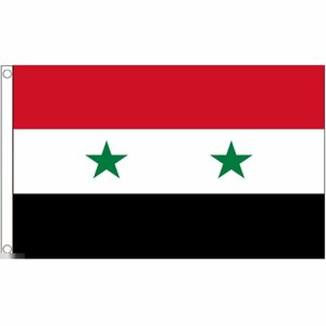 海外限定 国旗 シリア アラブ共和国 特大フラッグ