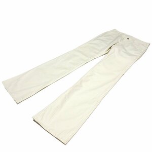  new goods regular 70%OFF KENJI ITO COMME CA COLLECTION Comme Ca collection pants S made in Japan off white stripe cool jeans design spring summer 