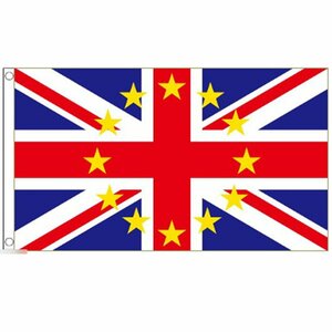 海外限定 国旗 イギリス 英国 ユニオンジャック ユニオンフラッグ 欧州連合 EU ヨーロッパ ユニオン 特大フラッグ