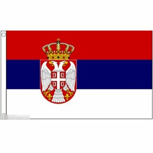 海外限定 国旗 セルビア共和国 特大フラッグ