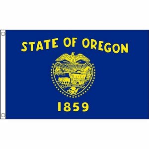 海外限定 国旗 オレゴン州 アメリカ 州旗 特大フラッグ
