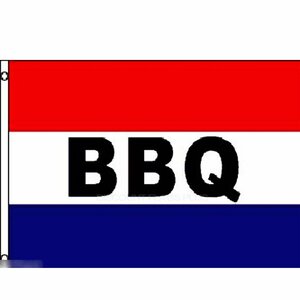 海外限定 国旗 BBQ バーベキュー のぼり旗 レストラン 酒 バー 居酒屋 パブ ショップ 店舗 特大フラッグ