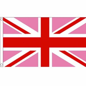 海外限定 国旗 イギリス 英国 ユニオンジャック レアカラー 特大フラッグ