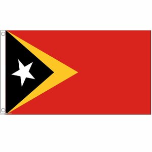 海外限定 国旗 東ティモール民主共和国 特大フラッグ