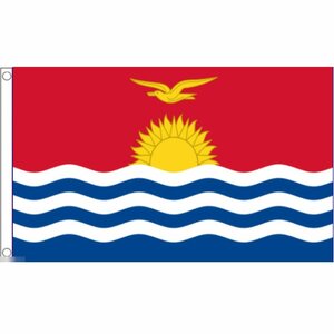 海外限定 国旗 キリバス共和国 オセアニア 特大フラッグ