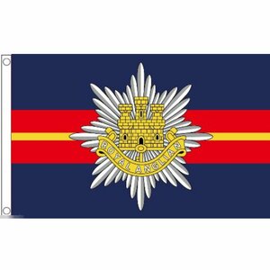 海外限定 国旗 イギリス 英国陸軍 ロイヤル アングリアン連隊 特大フラッグ