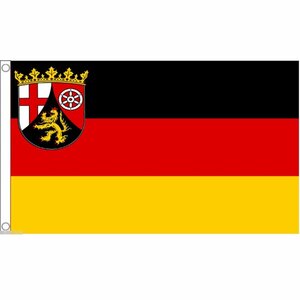 海外限定 国旗 ラインラント プファルツ州 ドイツ 州旗 特大フラッグ