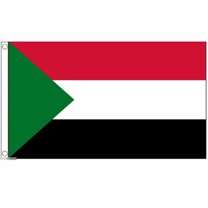 海外限定 国旗 スーダン共和国 特大フラッグ