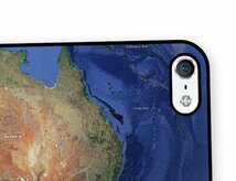 iPhone 8 iPhone 8 Plus iPhone X アイフォン アイフォーン エイト プラス テンオーストラリア 地図 アートケース 保護フィルム付_画像2