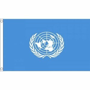 海外限定 国旗 国際連合 UN 国際連合旗 特大フラッグ