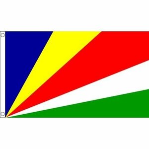 海外限定 国旗 セーシェル共和国 アフリカ 貴重 特大フラッグ