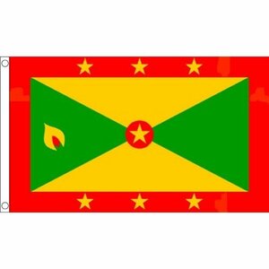 海外限定 国旗 グレナダ カリブ海 英連邦王国 貴重 特大フラッグ