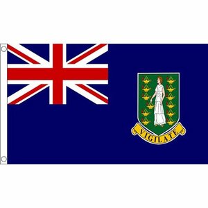 海外限定 国旗 イギリス領ヴァージン諸島 貴重 特大フラッグ