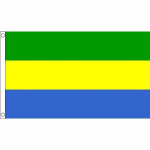 海外限定 国旗 ガボン共和国 アフリカ 貴重 大フラッグ