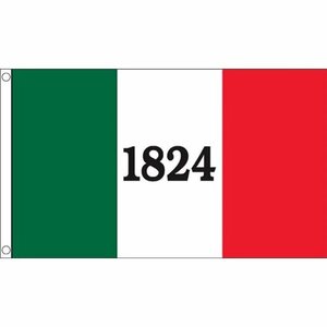 海外限定 国旗 アラモ 1824 メキシコ 三色旗 貴重 特大フラッグ