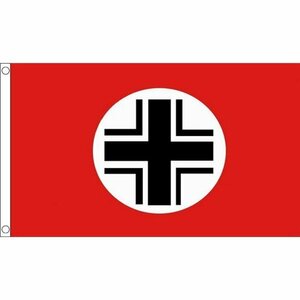 海外限定 ドイツ バルケンクロイツ黒十字 WW2 貴重 特大フラッグ