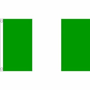 海外限定 国旗ナイジェリア連邦共和国アフリカ貴重特大フラッグ