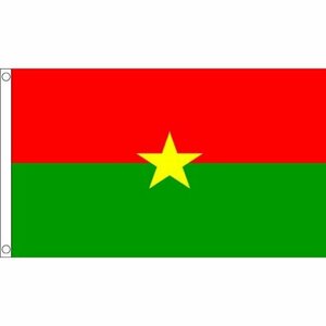 海外限定 国旗 ブルキナファソ アフリカ 貴重 特大フラッグ
