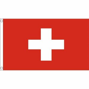海外限定 スイス連邦 ヨーロッパ 国旗 特大フラッグ