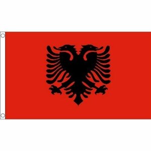 海外限定 国旗 アルバニア共和国 鷲の国 貴重 特大フラッグ