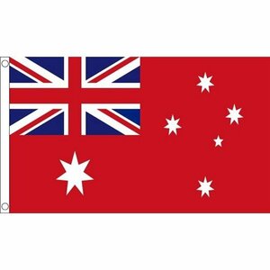 海外限定 国旗 オーストラリア 赤旗 貴重 大フラッグ