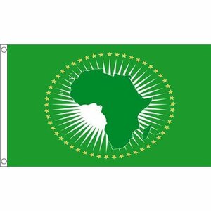 海外限定 アフリカ連合 AU 貴重 特大フラッグ