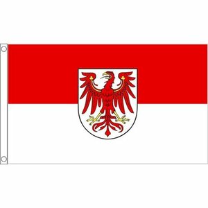 海外限定 国旗 ドイツ ブランデンブルク州 州旗 特大フラッグ