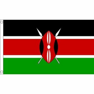 海外限定 国旗 ケニア共和国 アフリカ 貴重 特大フラッグ